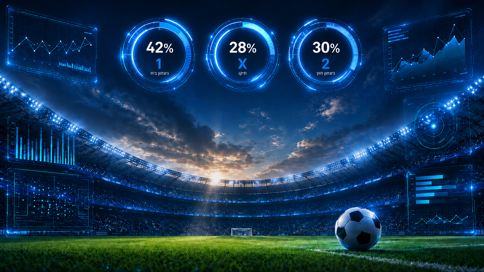 1X2 Hunter football analytics background